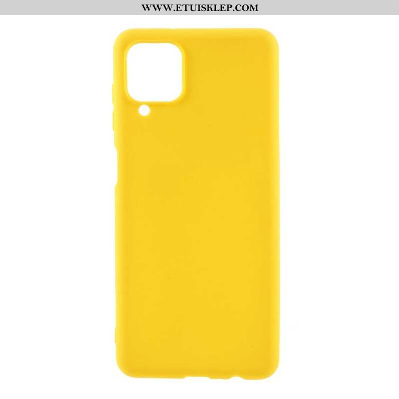 Etui do Samsung Galaxy M12 / A12 Matowy Sztywny Silikon